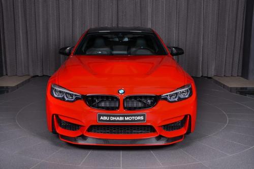 Ferrari-Red-BMW-M4-Easy-to-Stand-Out-On-the-Road-3